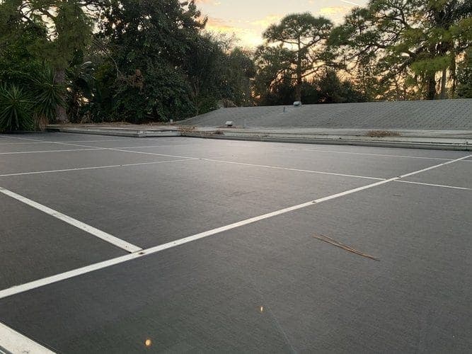 Pool screen repair in the Country Creek neighborhood of Bradenton